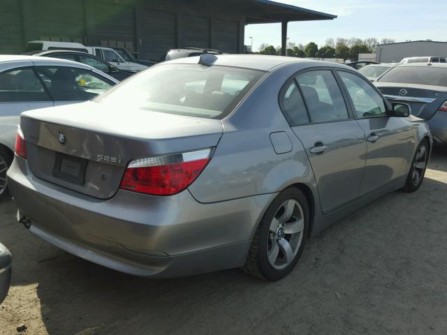 WBANA53595B861158 - 2005 BMW 525 I SILVER photo 4