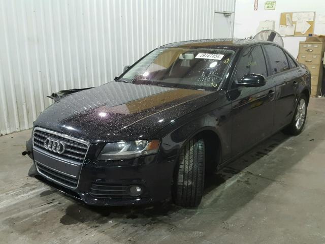 WAUAFAFL2BN002197 - 2011 AUDI A4 PREMIUM BLACK photo 2