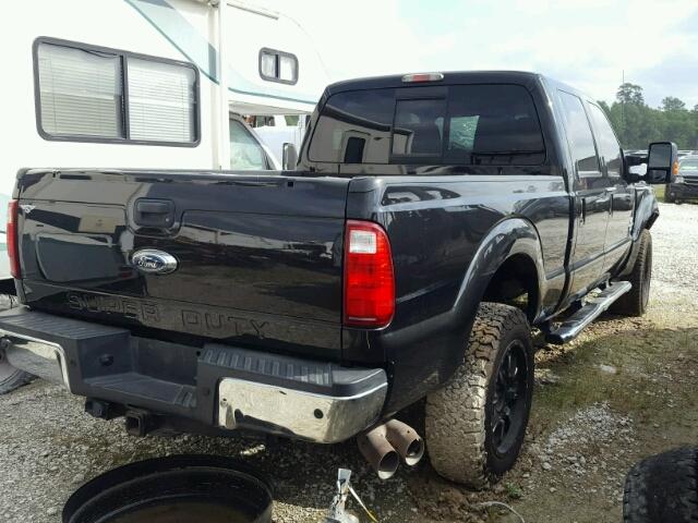 1FT7W2BT0DEA02985 - 2013 FORD F250 SUPER BLACK photo 4