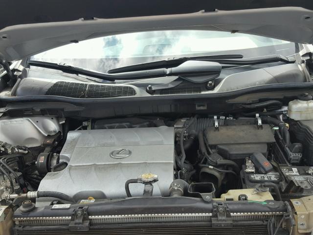 2T2BK1BAXBC116728 - 2011 LEXUS RX 350 SILVER photo 7