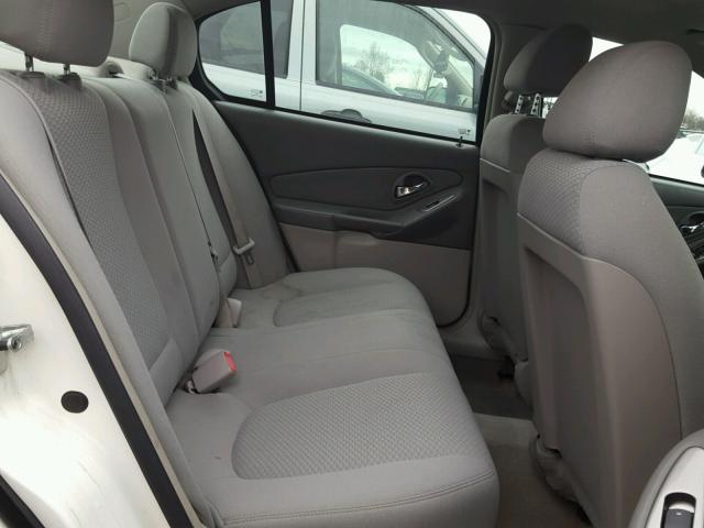 1G1ZS58F98F111557 - 2008 CHEVROLET MALIBU LS 白色 照片 6