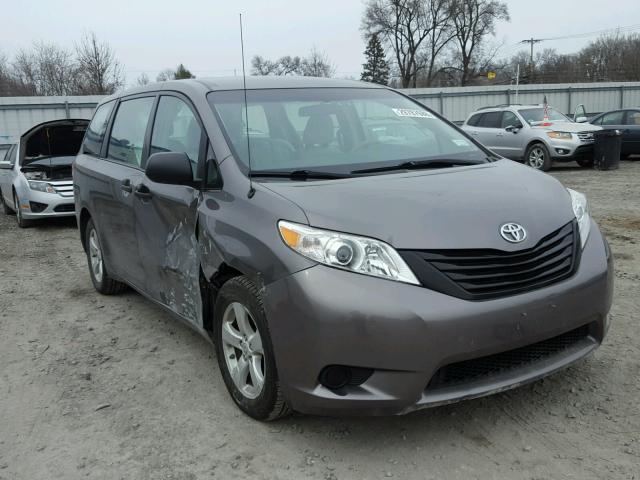 5TDZK3DC7ES427140 - 2014 TOYOTA SIENNA BAS GRAY photo 1