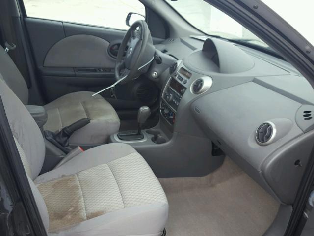 1G8AJ55FX7Z106726 - 2007 SATURN ION LEVEL ვერცხლისფერი ფოტო 5