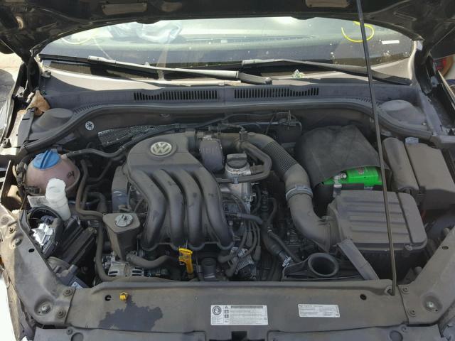 3VW2K7AJXEM442501 - 2014 VOLKSWAGEN JETTA BASE 黑色 照片 7
