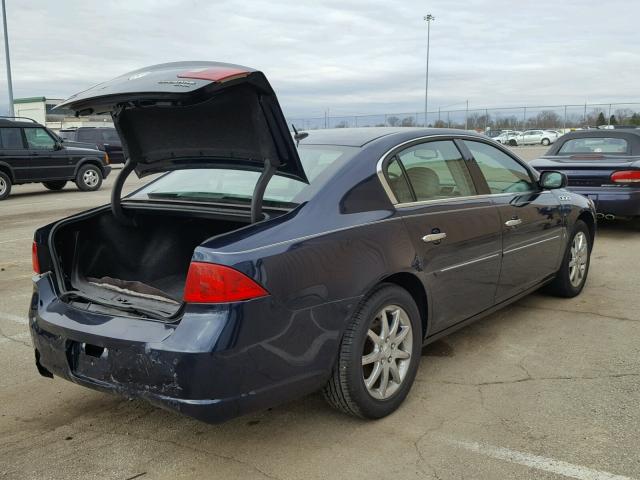 1G4HD57237U173277 - 2007 BUICK LUCERNE CX BLUE photo 4