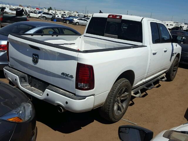 1C6RR7HTXDS654025 - 2013 RAM 1500 SPORT WHITE photo 4