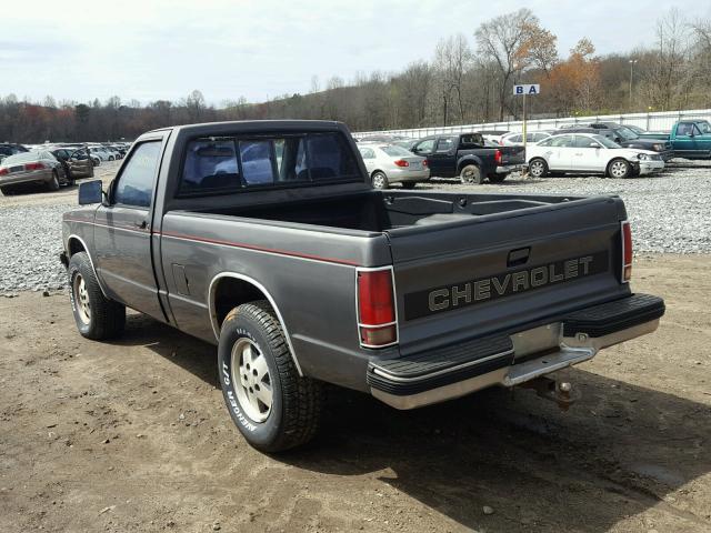 1GCCT14Z8N8134346 - 1992 CHEVROLET S TRUCK S1 GRAY photo 3