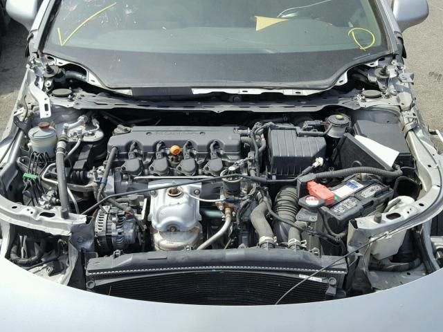 1HGFA16838L093795 - 2008 HONDA CIVIC EX SILVER photo 7