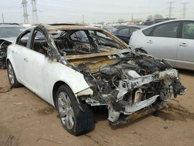 2G4GN5EX2E9195708 - 2014 BUICK REGAL PREM BURN photo 1