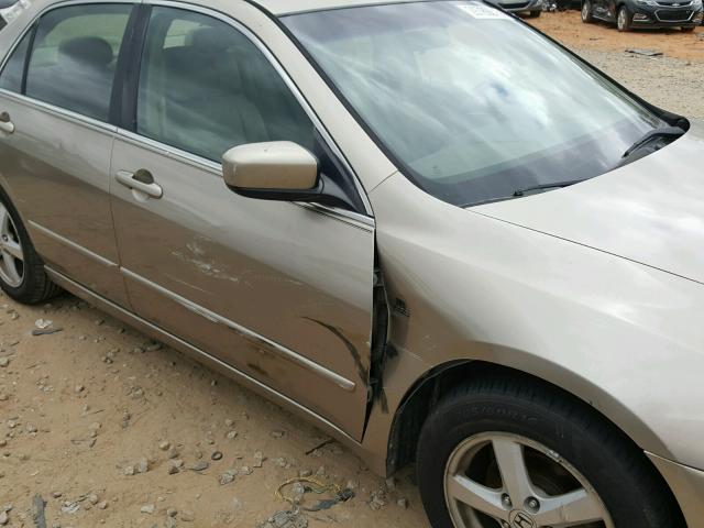 1HGCM56814A134979 - 2004 HONDA ACCORD EX TAN photo 9