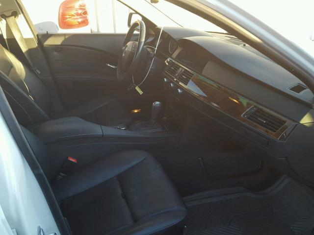 WBANE535X7CY04999 - 2007 BMW 525 I WHITE photo 5