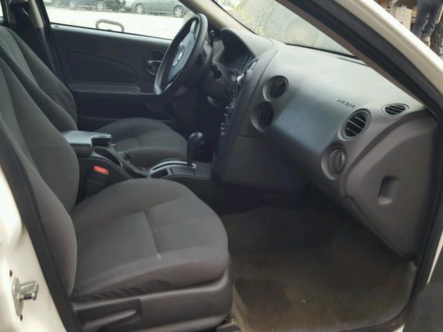 2G2WP522851305697 - 2005 PONTIAC GRAND PRIX WHITE photo 5