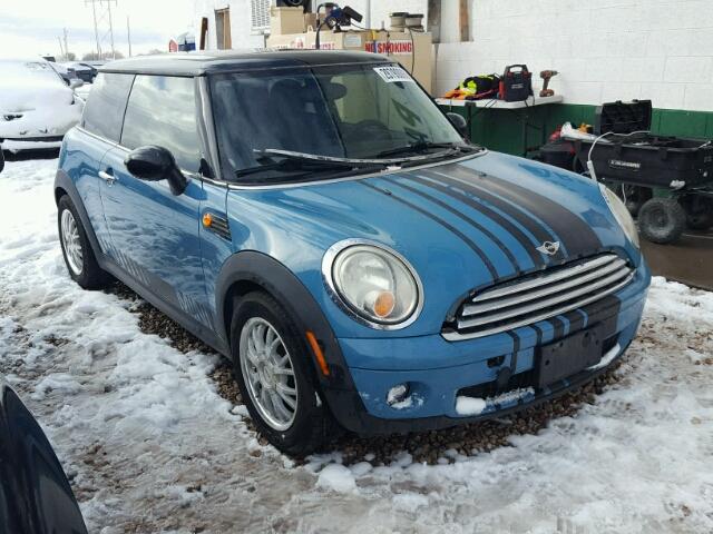 WMWMF33508TT64628 - 2008 MINI COOPER BLUE photo 1