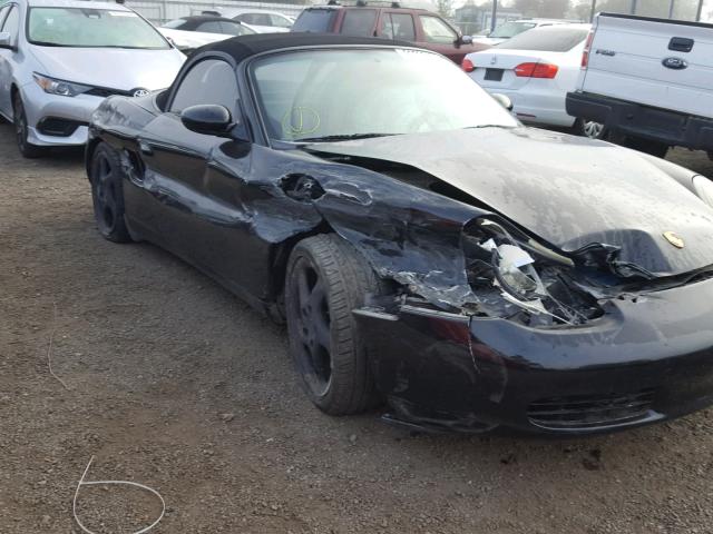 WP0CA29871U621132 - 2001 PORSCHE BOXSTER BLACK photo 9