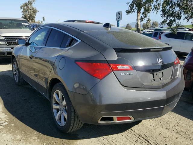 2HNYB1H48CH501089 - 2012 ACURA ZDX TECHNO BROWN photo 3