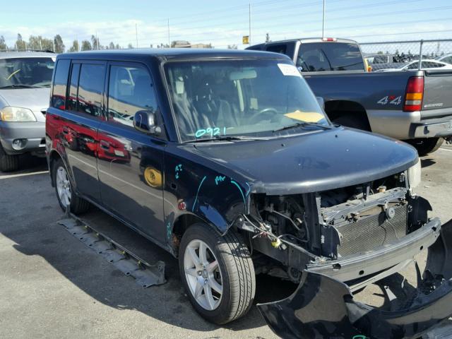 JTLKT324664090312 - 2006 TOYOTA SCION XB შავი ფოტო 1