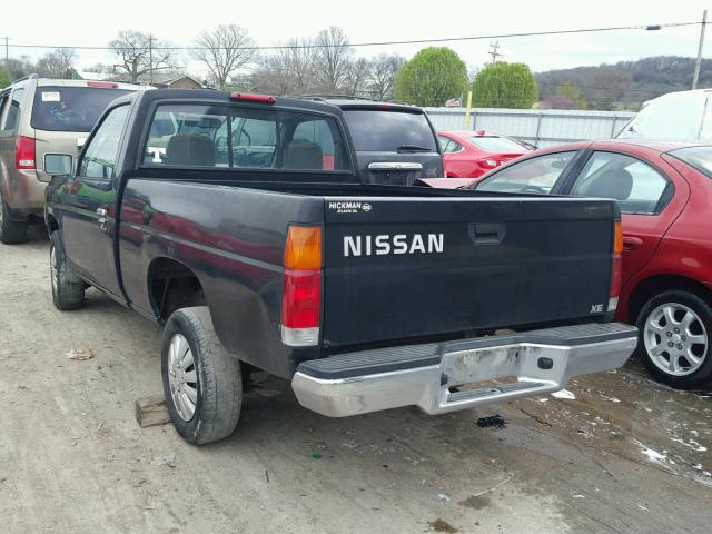 1N6SD11S9SC422110 - 1995 NISSAN TRUCK E/XE BLACK photo 3