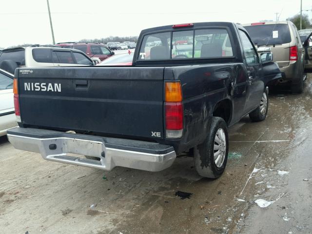 1N6SD11S9SC422110 - 1995 NISSAN TRUCK E/XE BLACK photo 4