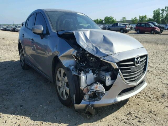 JM1BM1U74E1109864 - 2014 MAZDA MAZDA3 SPO SILVER photo 1