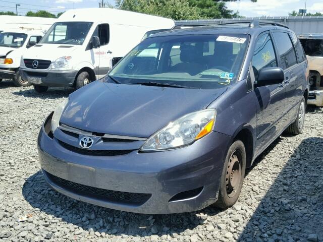 5TDZA23C26S562283 - 2006 TOYOTA SIENNA BLUE photo 2