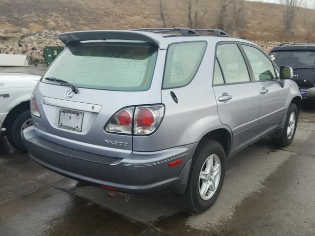 JTJHF10U230293346 - 2003 LEXUS RX 300 GRAY photo 4