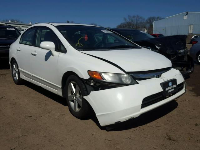 2HGFA16836H527367 - 2006 HONDA CIVIC EX თეთრი ფოტო 1