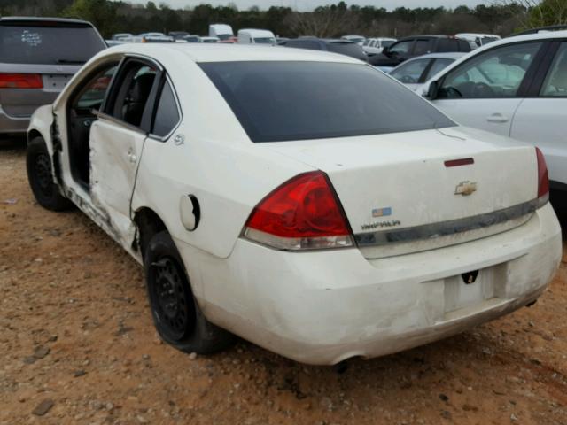 2G1WS551869372468 - 2006 CHEVROLET IMPALA POL WHITE photo 3