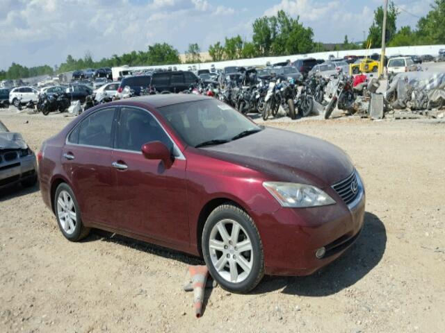 JTHBJ46G982268822 - 2008 LEXUS ES MAROON photo 1