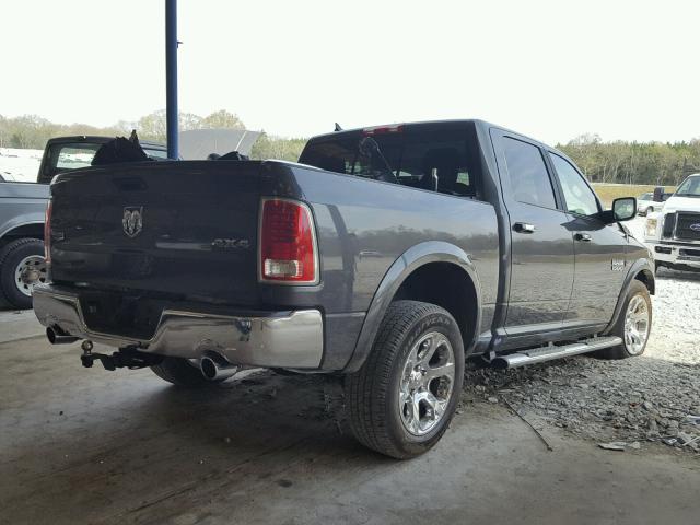 1C6RR7NT5HS617670 - 2017 RAM 1500 LARAM GRAY photo 4