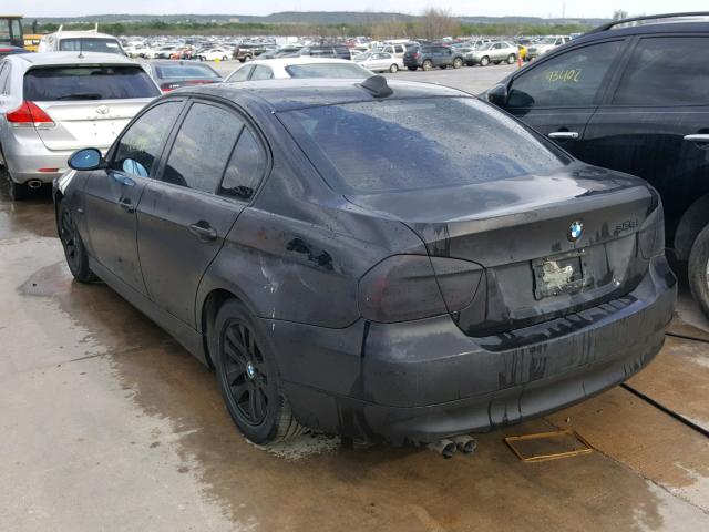 WBAVA33597KX82791 - 2007 BMW 328 I BLACK photo 3