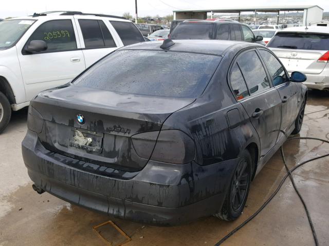 WBAVA33597KX82791 - 2007 BMW 328 I BLACK photo 4