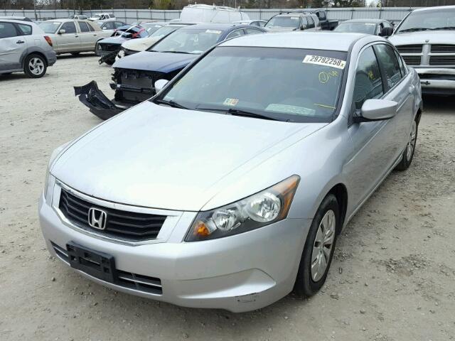 1HGCP26329A154966 - 2009 HONDA ACCORD LX SILVER photo 2