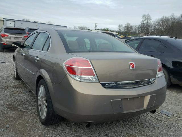 1G8ZV57757F144671 - 2007 SATURN AURA XR BROWN photo 3