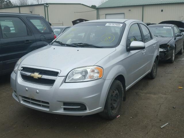 KL1TD5DE5BB166713 - 2011 CHEVROLET AVEO LS SILVER photo 2