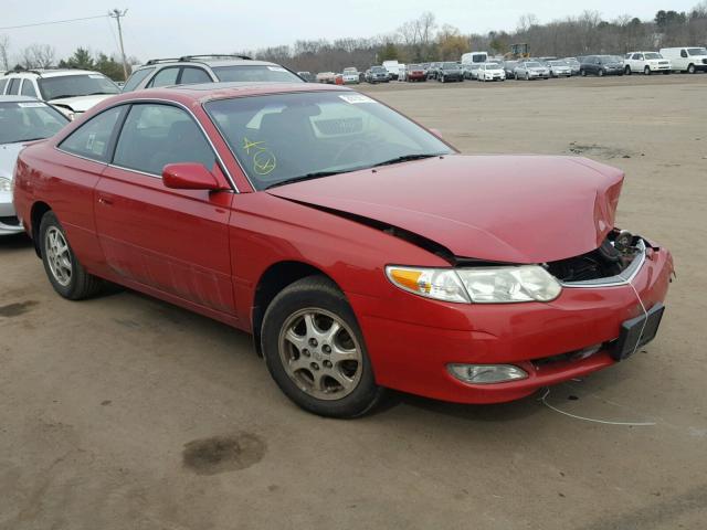 2T1CE22P22C002927 - 2002 TOYOTA CAMRY SOLA RED photo 1