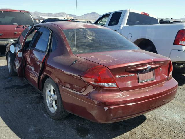 1FAFP55S14G129087 - 2004 FORD TAURUS SES RED photo 3