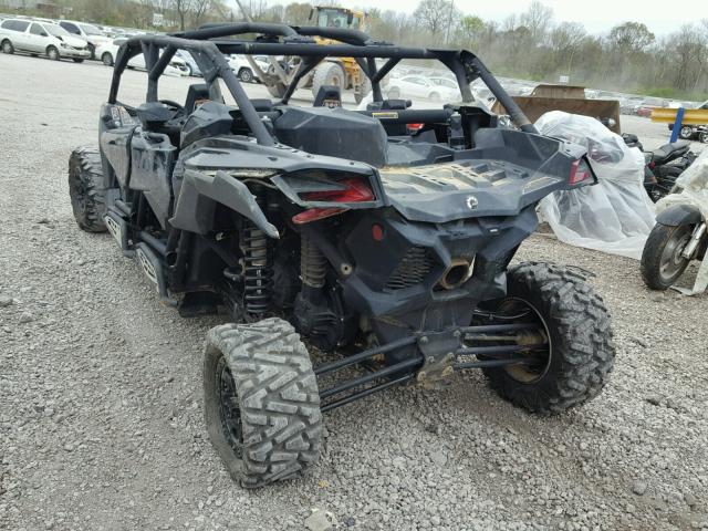 3JBVEAW22HK000143 - 2017 CAN-AM MAVERICK X BLACK photo 3