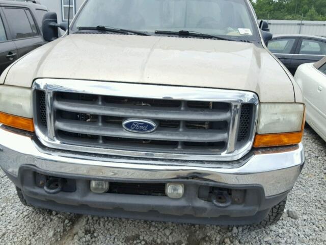 1FTWW33F01ED59346 - 2001 FORD F350 GOLD photo 7