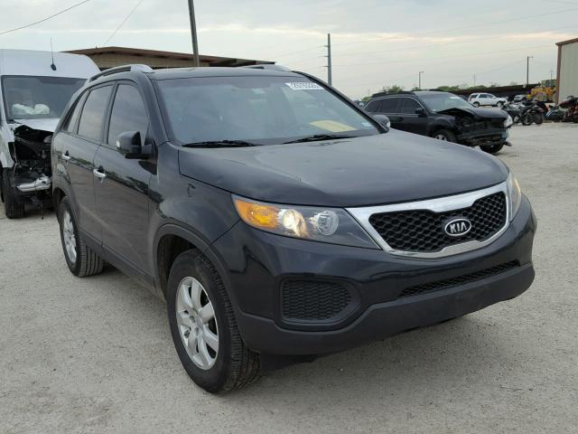 5XYKT4A27CG270199 - 2012 KIA SORENTO BA BLACK photo 1