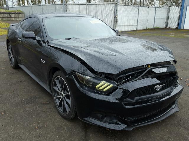 1FA6P8CF4G5205988 - 2016 FORD MUSTANG GT BLACK photo 1