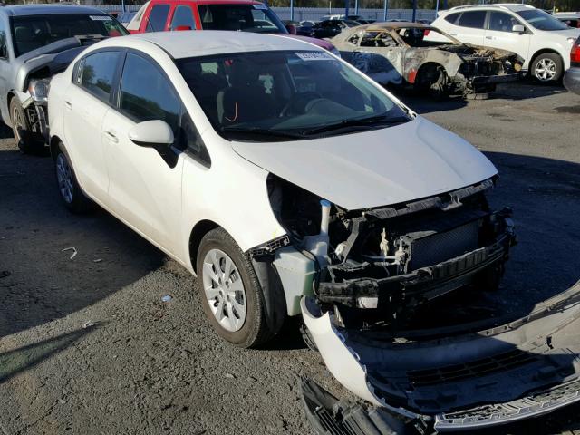 KNADM4A3XD6255082 - 2013 KIA RIO LX Սպիտակ լուսանկար 1
