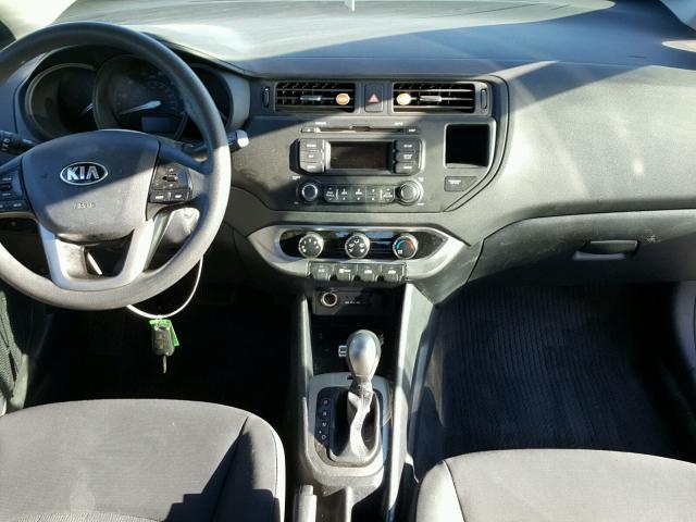 KNADM4A3XD6255082 - 2013 KIA RIO LX Սպիտակ լուսանկար 9