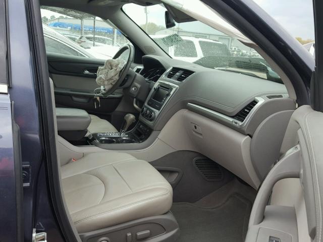 1GKKRRKD1EJ113416 - 2014 GMC ACADIA SLT ლურჯი ფოტო 5