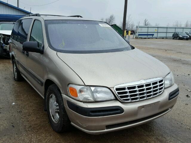 1GNDX03E8YD136621 - 2000 CHEVROLET VENTURE TAN photo 1