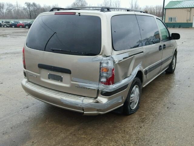 1GNDX03E8YD136621 - 2000 CHEVROLET VENTURE TAN photo 4