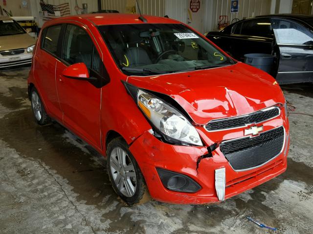 KL8CD6S95DC510017 - 2013 CHEVROLET SPARK 1LT RED photo 1