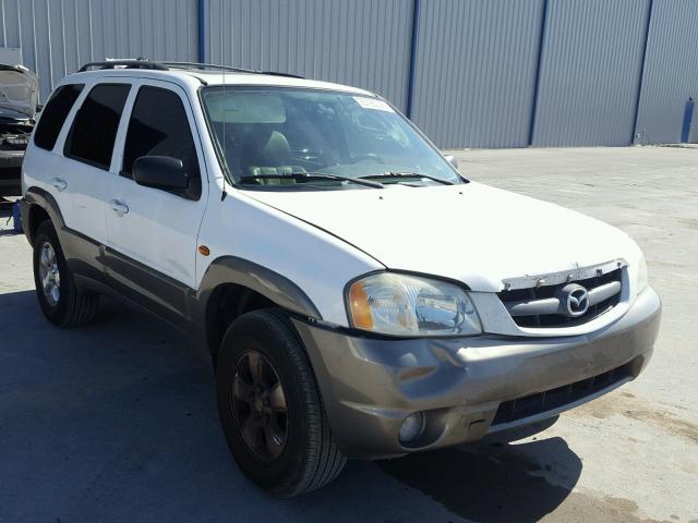 4F2CZ06173KM41085 - 2003 MAZDA TRIBUTE ES WHITE photo 1