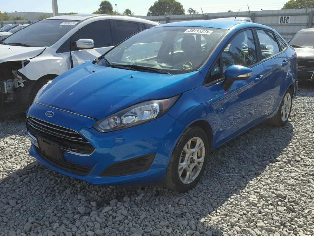 3FADP4BJ8GM114089 - 2016 FORD FIESTA SE BLUE photo 2