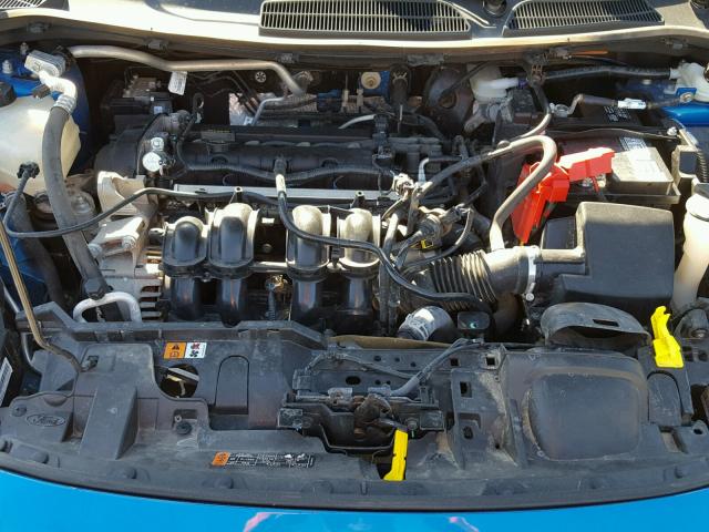 3FADP4BJ8GM114089 - 2016 FORD FIESTA SE BLUE photo 7