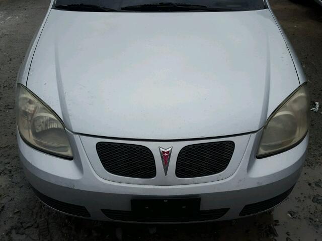 1G2AL15F577260513 - 2007 PONTIAC G5 SILVER photo 7